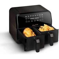 Hutt D8 Çift Hazneli Air Fryer Yağsız Fritöz (4+4) 8 Lt. Dokunmatik Ekran